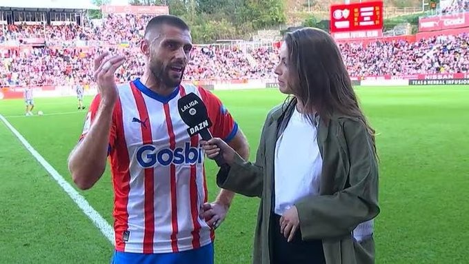 Cuatro partidos de sanción para este jugador del Girona Cuatro partidos de sanción para este jugador del Girona