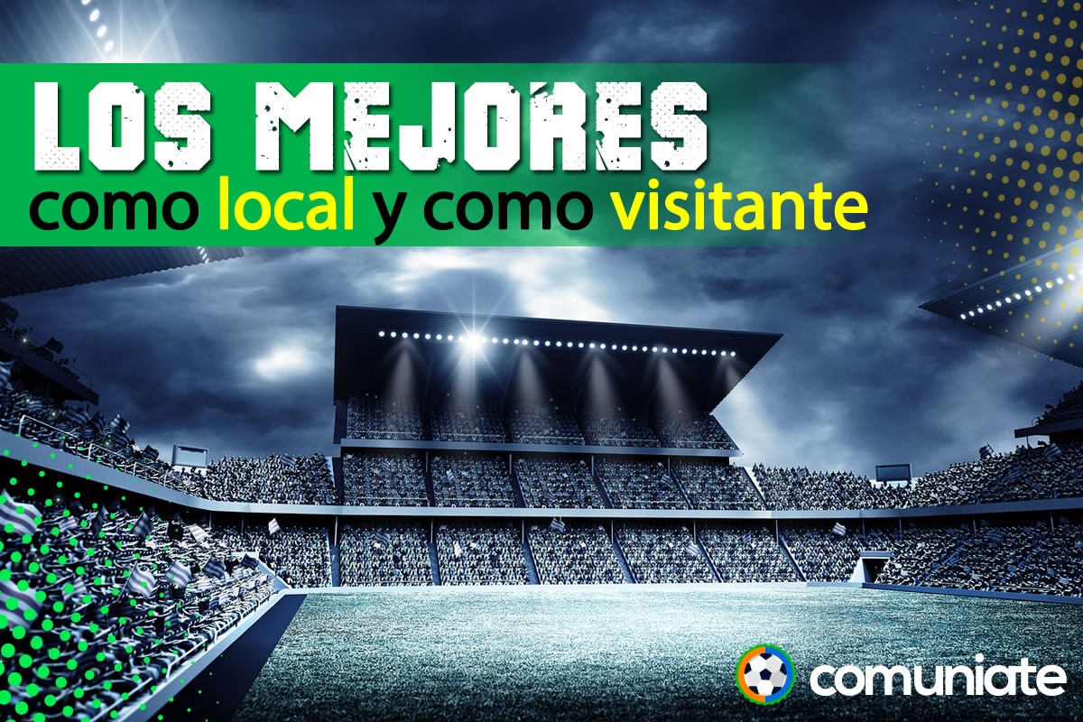 ¿Juega como local o visitante? Los mejores en cada caso.