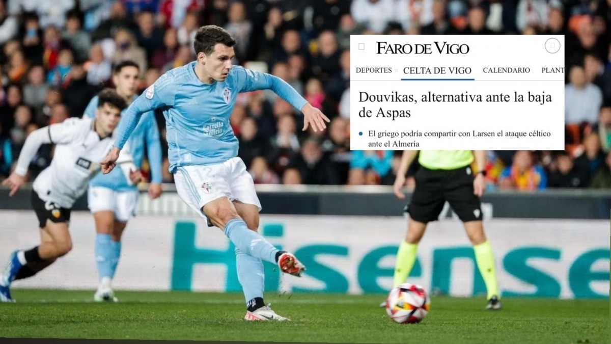 ¿Quién será el sustituto de Iago Aspas contra el Almería? ¿Quién será el sustituto de Iago Aspas contra el Almería?