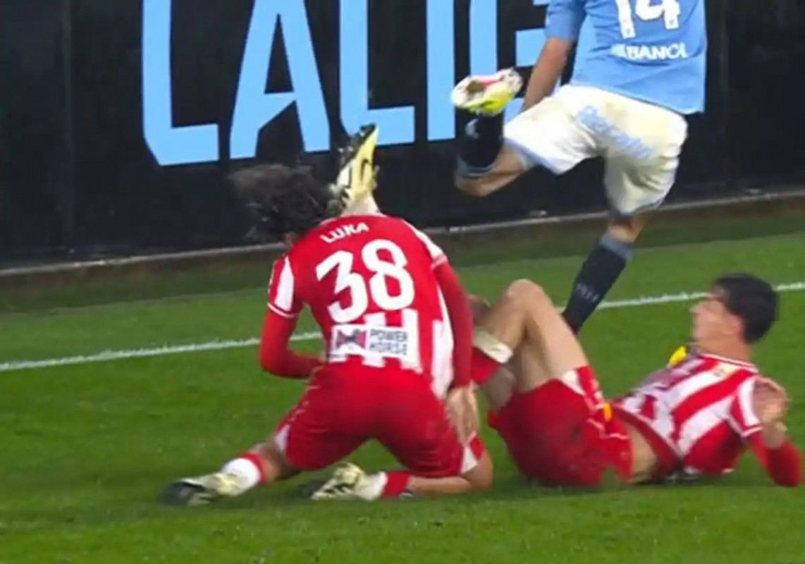 Luka Romero y Leo Baptistao caen lesionados frente al Celta de Vigo