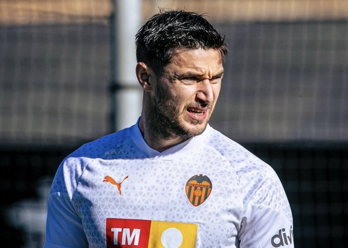 El Valencia suma una nueva baja en el entrenamiento de hoy