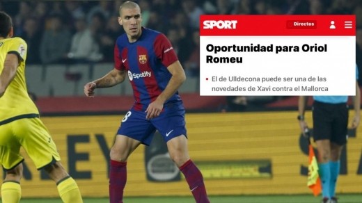 Oriol Romeu será titular ante el Mallorca según SPORT