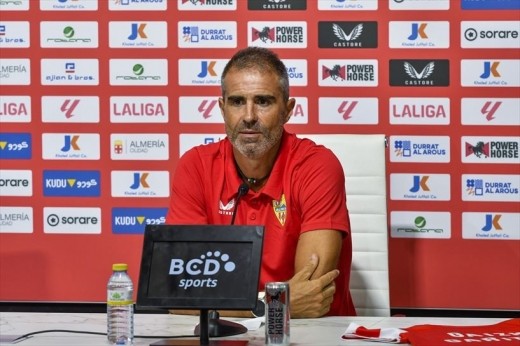 Gaizka Garitano sobre Luka Romero, Ramazani, Baptistao, anuncia cambios en el once y el Sevilla