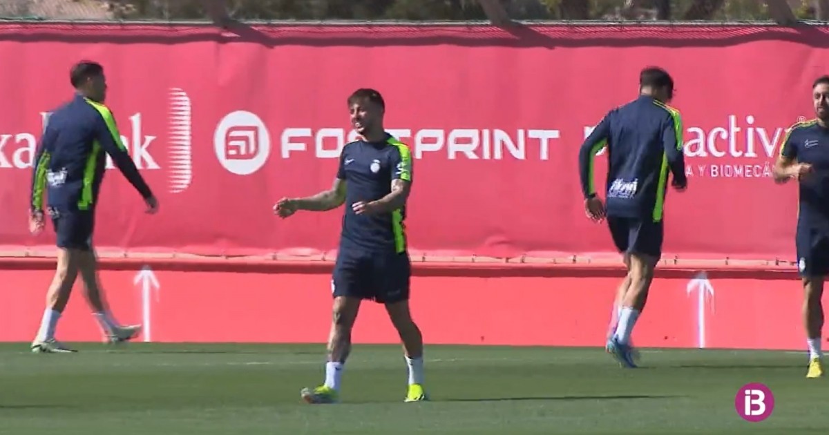 Bajas importantes en el entrenamiento del Mallorca. Entrenamiento en el que la buena noticia es Maffeo Bajas importantes en el entrenamiento del Mallorca. Entrenamiento en el que la buena noticia es Maffeo