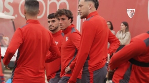 El Sevilla suma una nueva baja importante en el entrenamiento de hoy