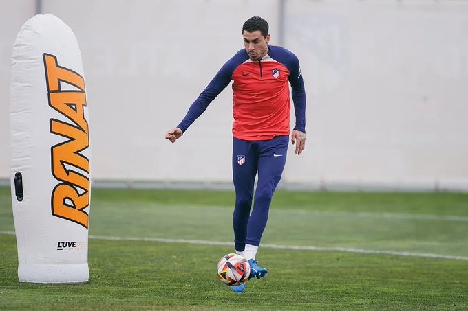 Simeone ensaya once con algunas sorpresas Simeone ensaya once con algunas sorpresas