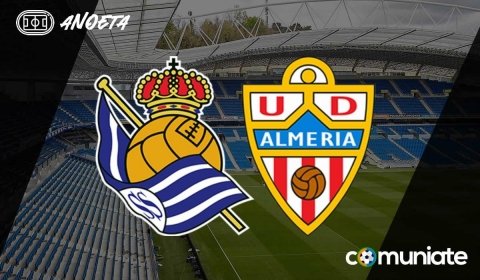 Alineaciones probables, previa y consejos fantasy del Real Sociedad - Almería. Jornada 31 de LaLiga.