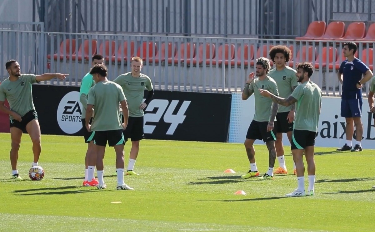 Simeone ensaya once para Dortmund Simeone ensaya once para Dortmund