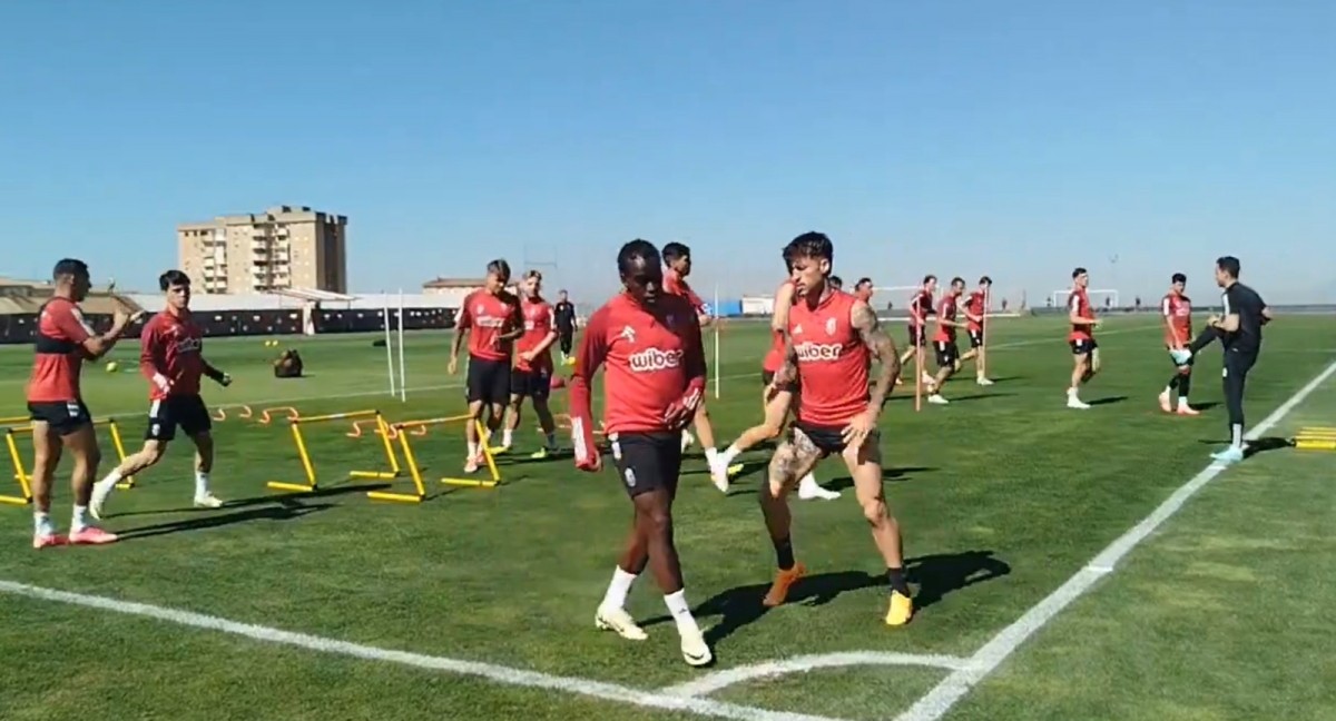 Bajas importantes en el entrenamiento del Granada