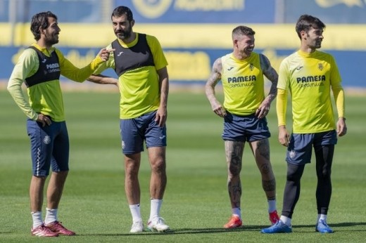 Novedad en el entrenamiento del Villarreal