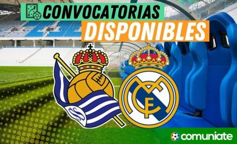 RODRIGO no convocado ENTRA BELLINGHAM. Jugadores convocados para el partido Real Sociedad y Real Madrid. Jornada 33.