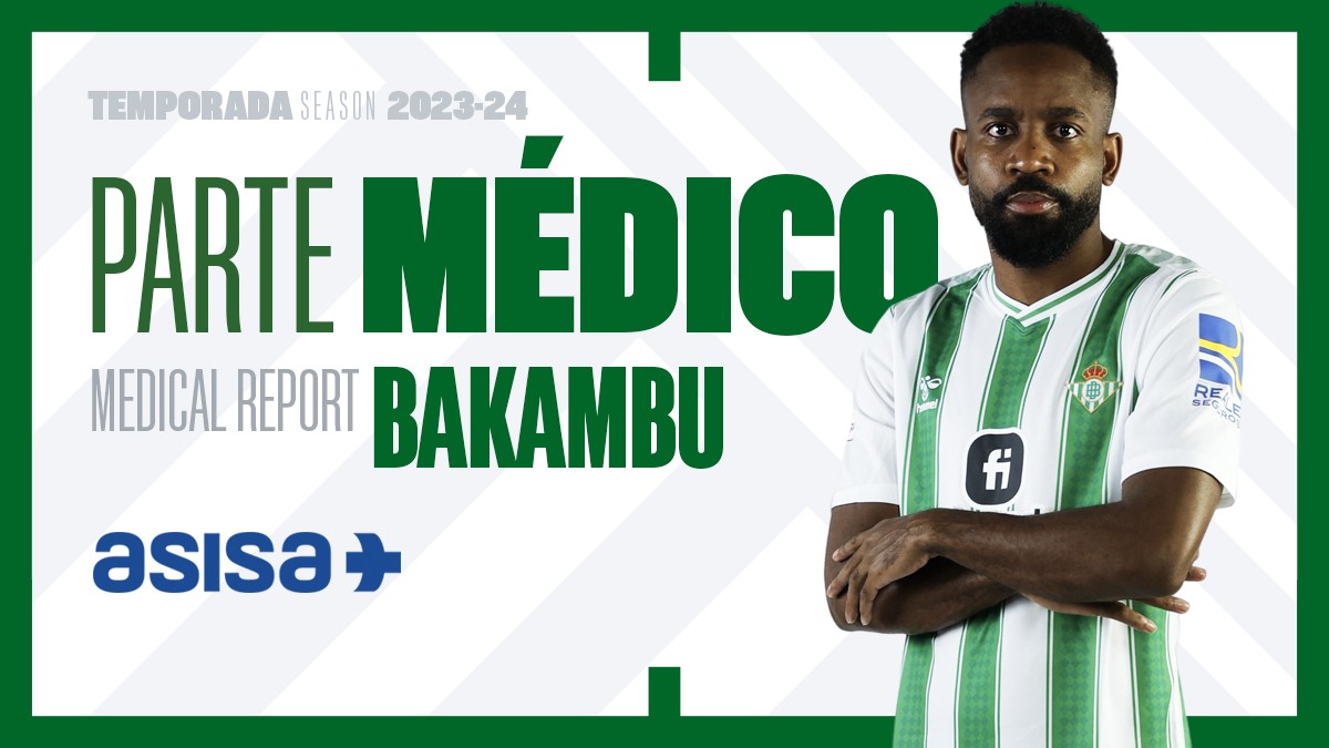 Parte médico oficial y tiempo de baja de Cedric Bakambu