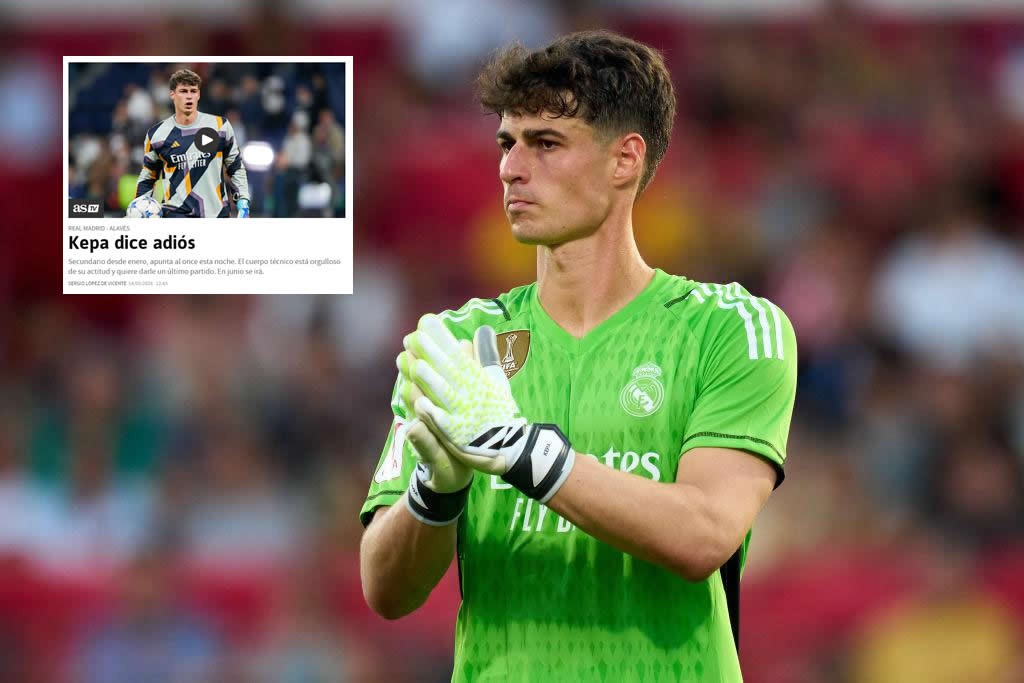 Diario As da como titular a Kepa Diario As da como titular a Kepa