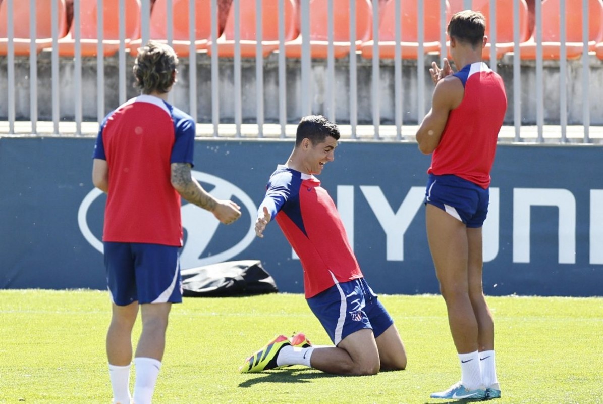 Ensayo definitivo de Simeone para enfrentarse al Getafe Ensayo definitivo de Simeone para enfrentarse al Getafe