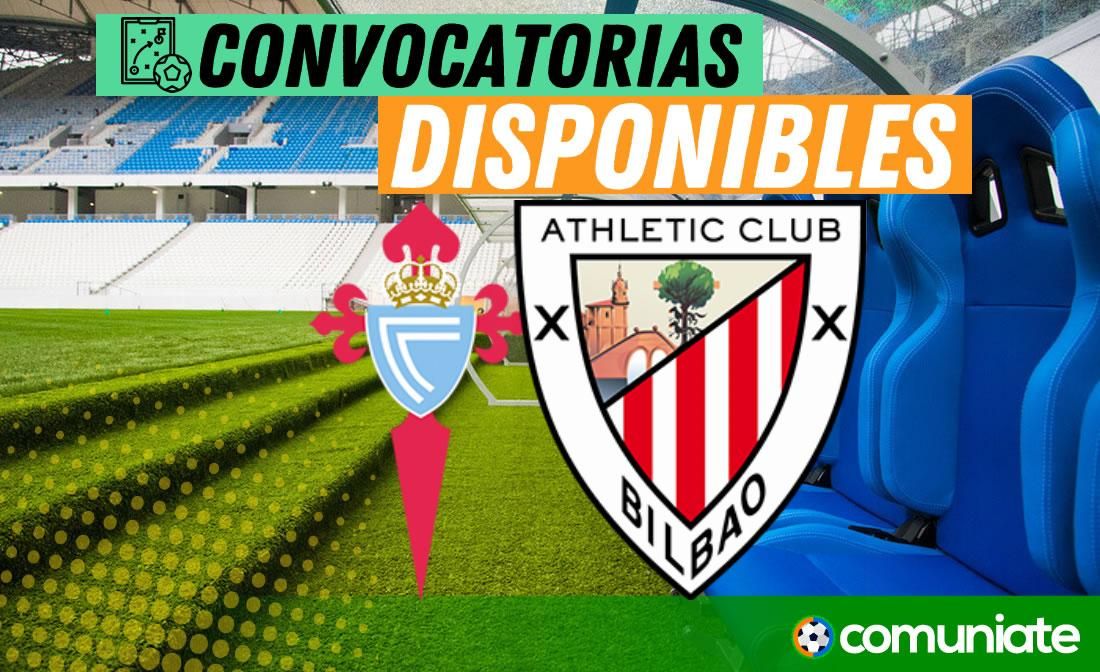 Jugadores convocados para el partido Celta y Athletic. Jornada 36. Jugadores convocados para el partido Celta y Athletic. Jornada 36.