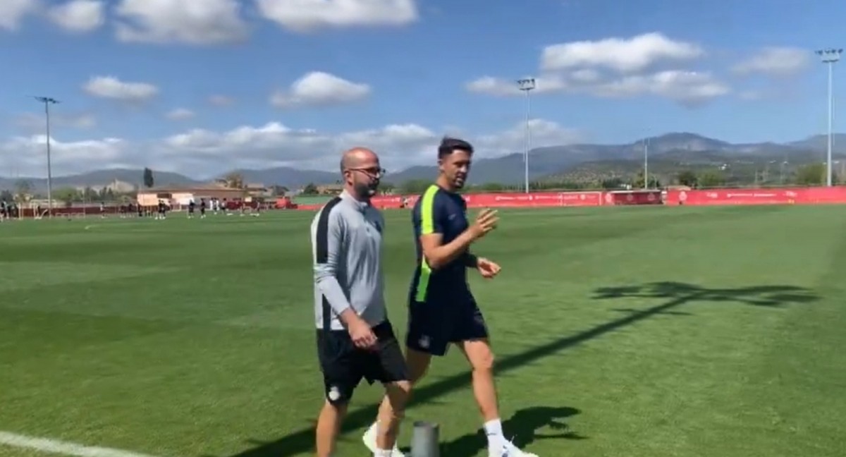 Bajas muy importantes en el entrenamiento del Mallorca