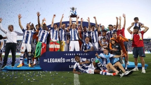 El ascenso del Leganés:  un éxito del colectivo