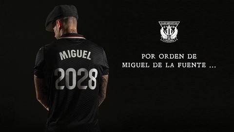 OFICIAL: Miguel de la Fuente firma por el Leganés. OFICIAL: Miguel de la Fuente firma por el Leganés.