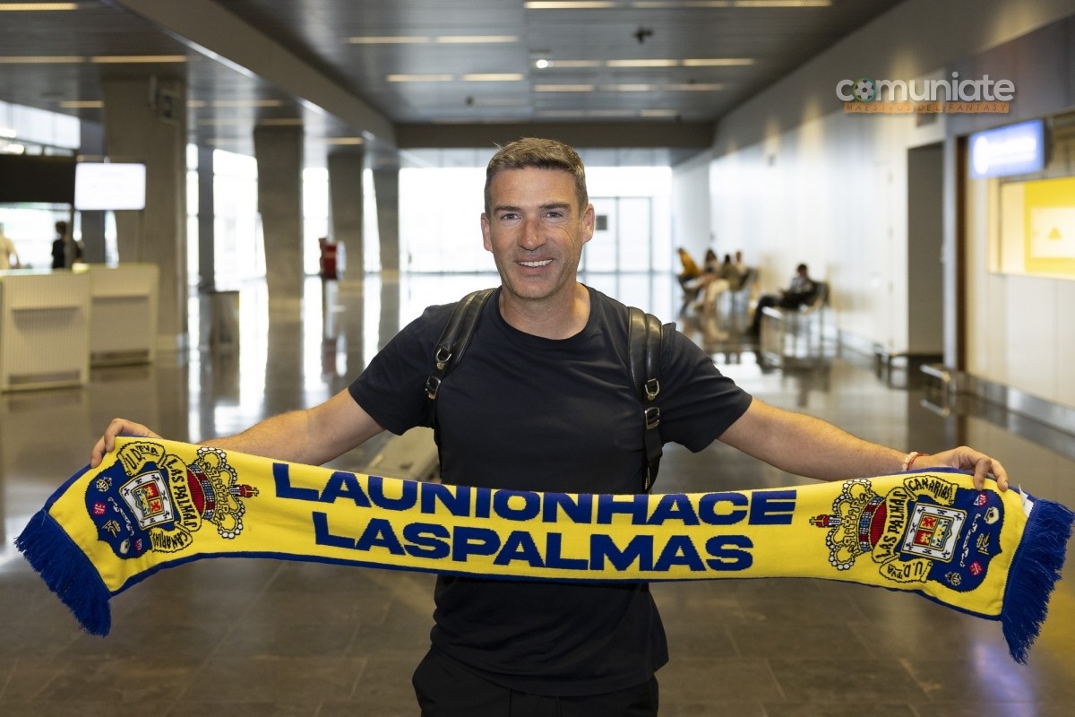 Luis Carrión se incorpora a la UD Las Palmas con optimismo y planes de mejora Luis Carrión se incorpora a la UD Las Palmas con optimismo y planes de mejora