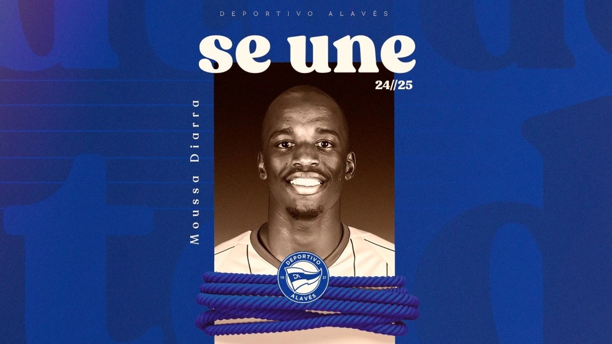 El Alavés sigue fichando, ahora llega Moussa Diarra El Alavés sigue fichando, ahora llega Moussa Diarra