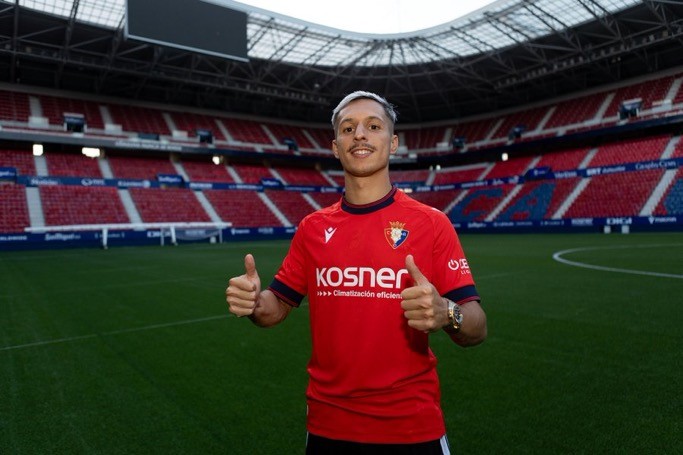 Osasuna hace oficial la llegada Bryan Zaragoza Osasuna hace oficial la llegada Bryan Zaragoza