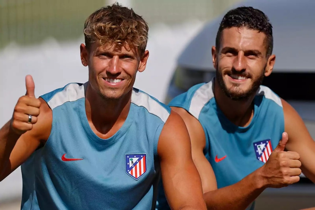 ¡Simeone ensaya un once con muchos cambios! ¡Simeone ensaya un once con muchos cambios!