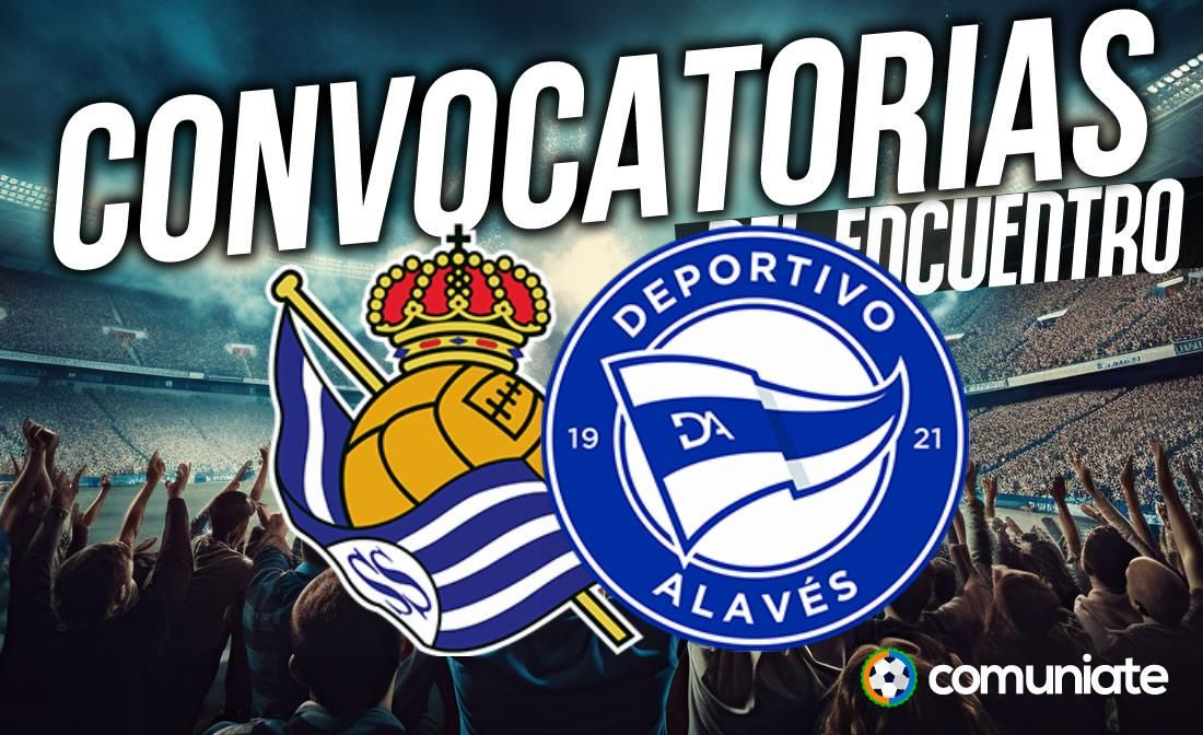 Jugadores convocados para el partido Real Sociedad y Alavés. Jornada 3. Jugadores convocados para el partido Real Sociedad y Alavés. Jornada 3.