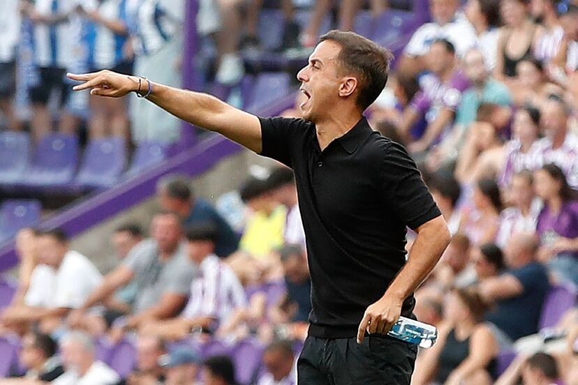 Borja Jiménez sobre Óscar Rodríguez, Roberto López, Munir y Chicco Borja Jiménez sobre Óscar Rodríguez, Roberto López, Munir y Chicco