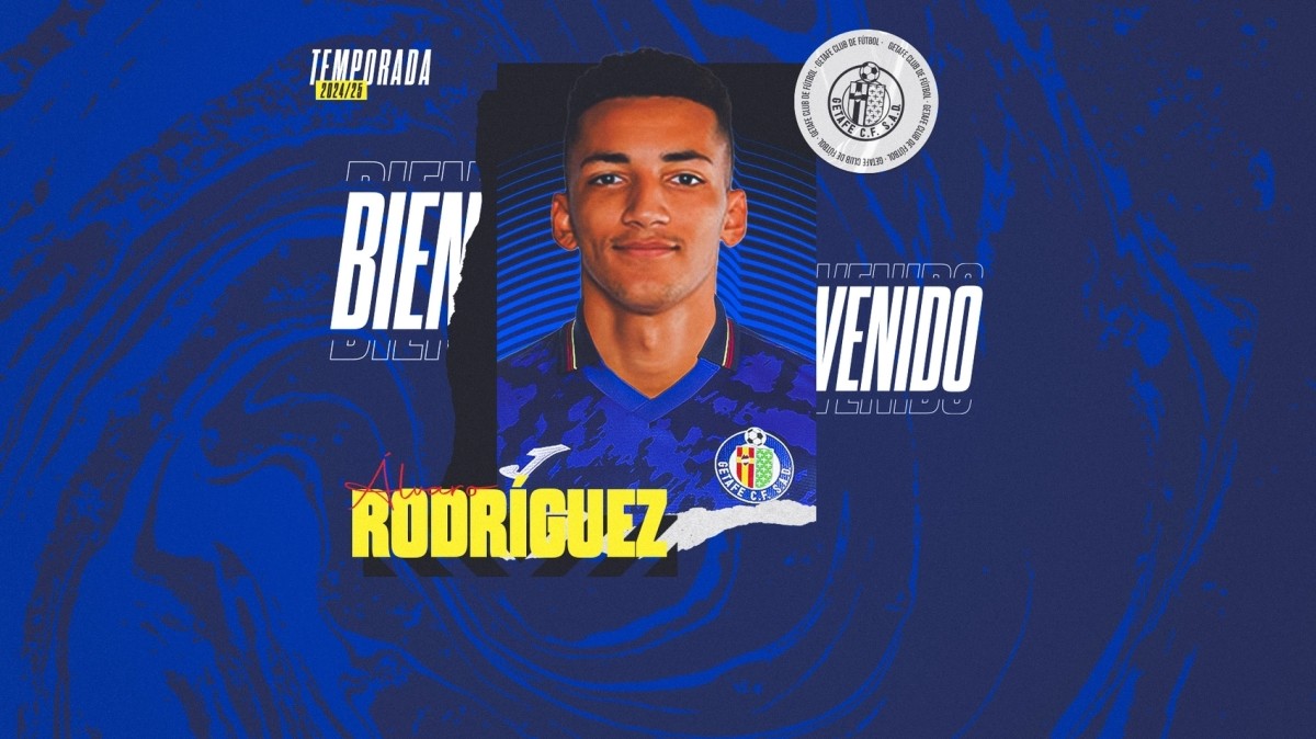 El Getafe hace oficial el fichaje de Álvaro Rodríguez El Getafe hace oficial el fichaje de Álvaro Rodríguez