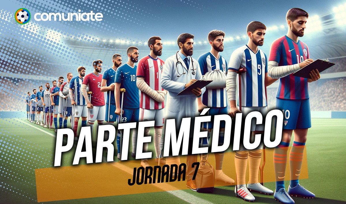 Parte Médico en Clave Fantasy: Lesionados y Recuperados para la Jornada 7 Parte Médico en Clave Fantasy: Lesionados y Recuperados para la Jornada 7