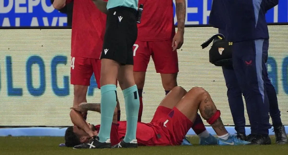 Isaac Romero cae lesionado y apunta a lesión grave