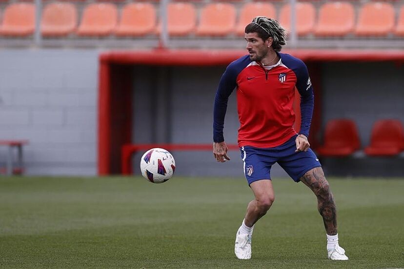 Baja importante en el entrenamiento del Atlético Baja importante en el entrenamiento del Atlético
