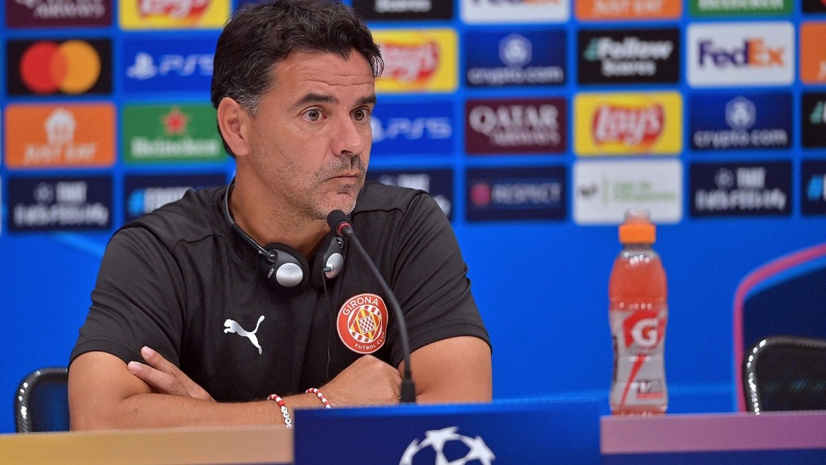 Míchel sobre Daley Blind, Yangel Herrera, Oriol Romeu, las rotaciones y el Feyenoord. Míchel sobre Daley Blind, Yangel Herrera, Oriol Romeu, las rotaciones y el Feyenoord.