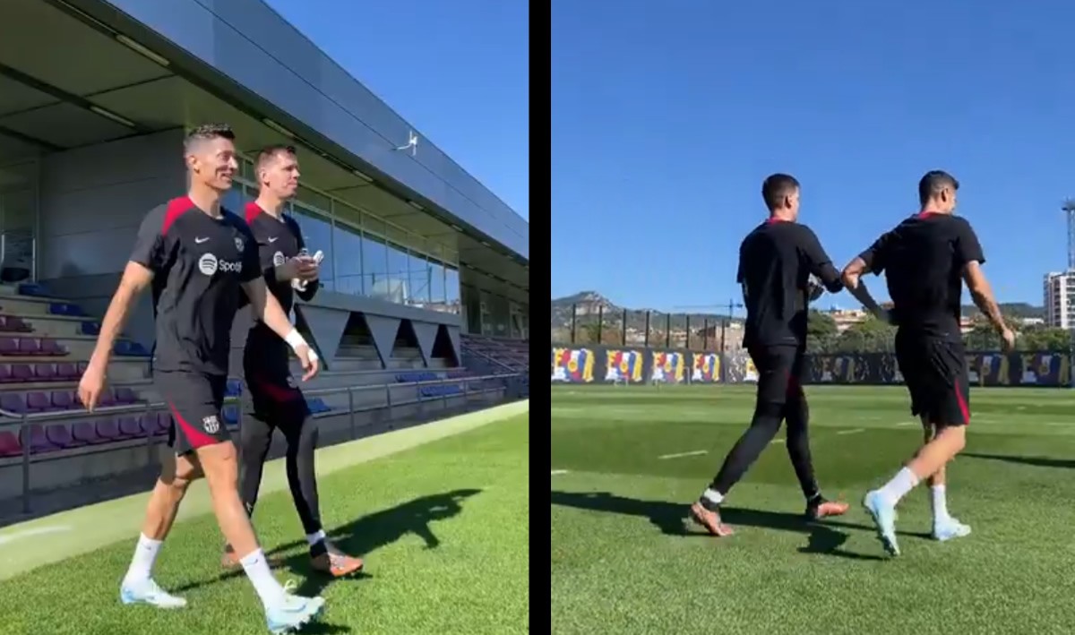 Szczesny se incorpora a los entrenamientos del Barcelona Szczesny se incorpora a los entrenamientos del Barcelona