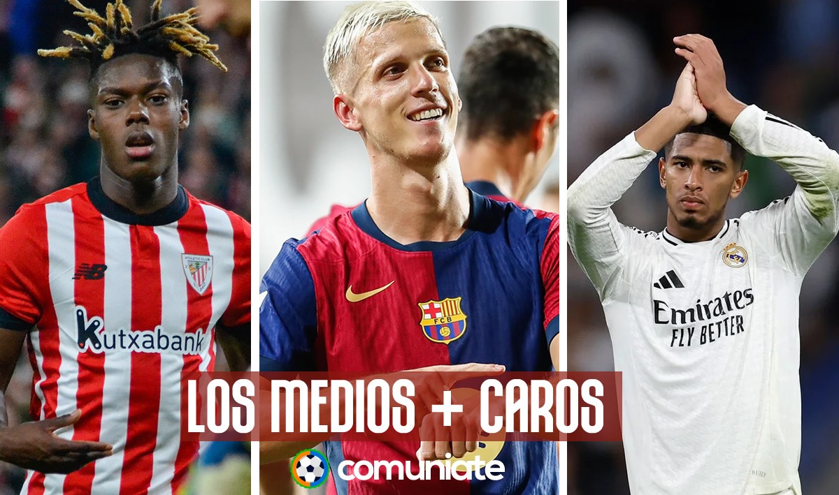 Los centrocampistas más caros en Comunio