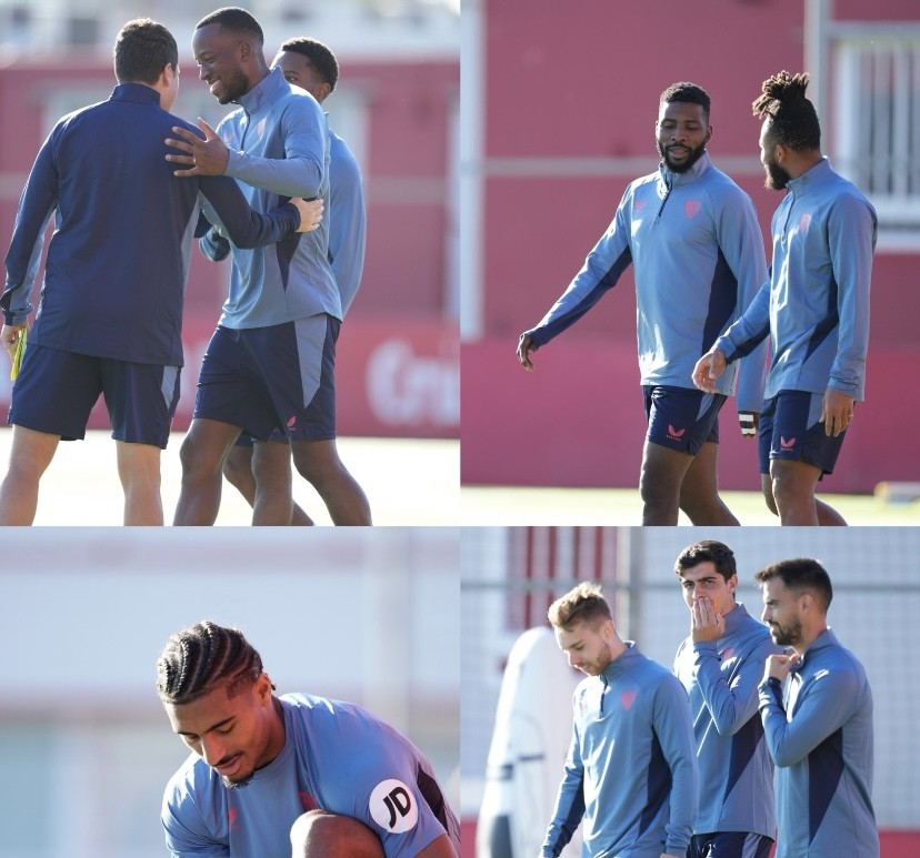 Novedades en el Sevilla con Badé, Ejuke, Peque, Lukébakio,  Iheanacho, Juanlu y Agoumé Novedades en el Sevilla con Badé, Ejuke, Peque, Lukébakio,  Iheanacho, Juanlu y Agoumé