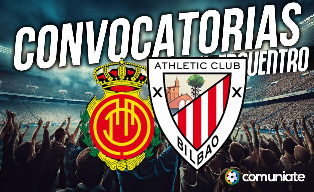 Jugadores convocados para el partido Mallorca y Athletic. Jornada 11. Jugadores convocados para el partido Mallorca y Athletic. Jornada 11.
