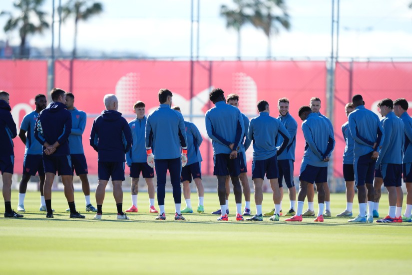 Baja muy importante en el entrenamiento del Sevilla Baja muy importante en el entrenamiento del Sevilla