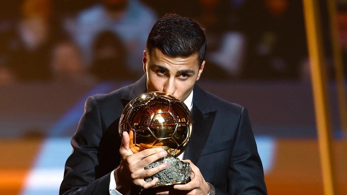 Rodri Hernández gana el Balón de Oro 2024 Rodri Hernández gana el Balón de Oro 2024