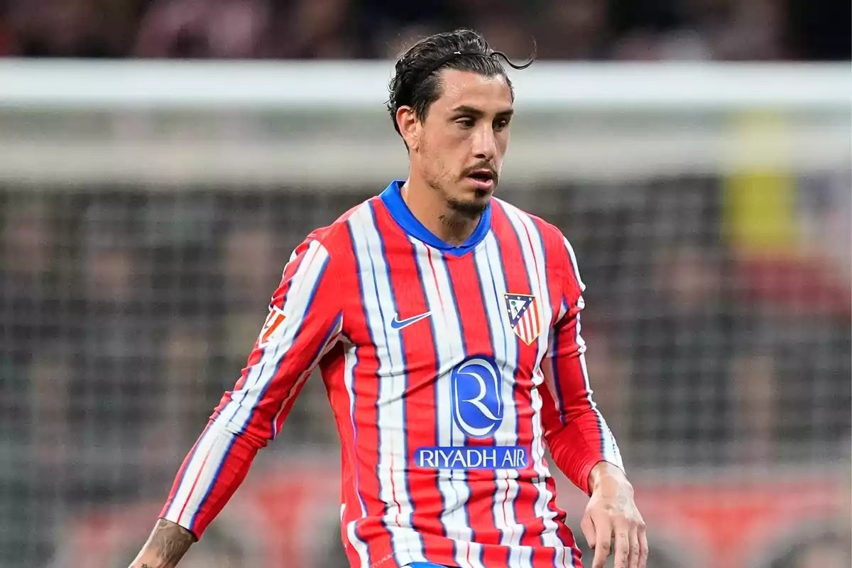 Alarma Giménez en el Atlético por molestias Alarma Giménez en el Atlético por molestias