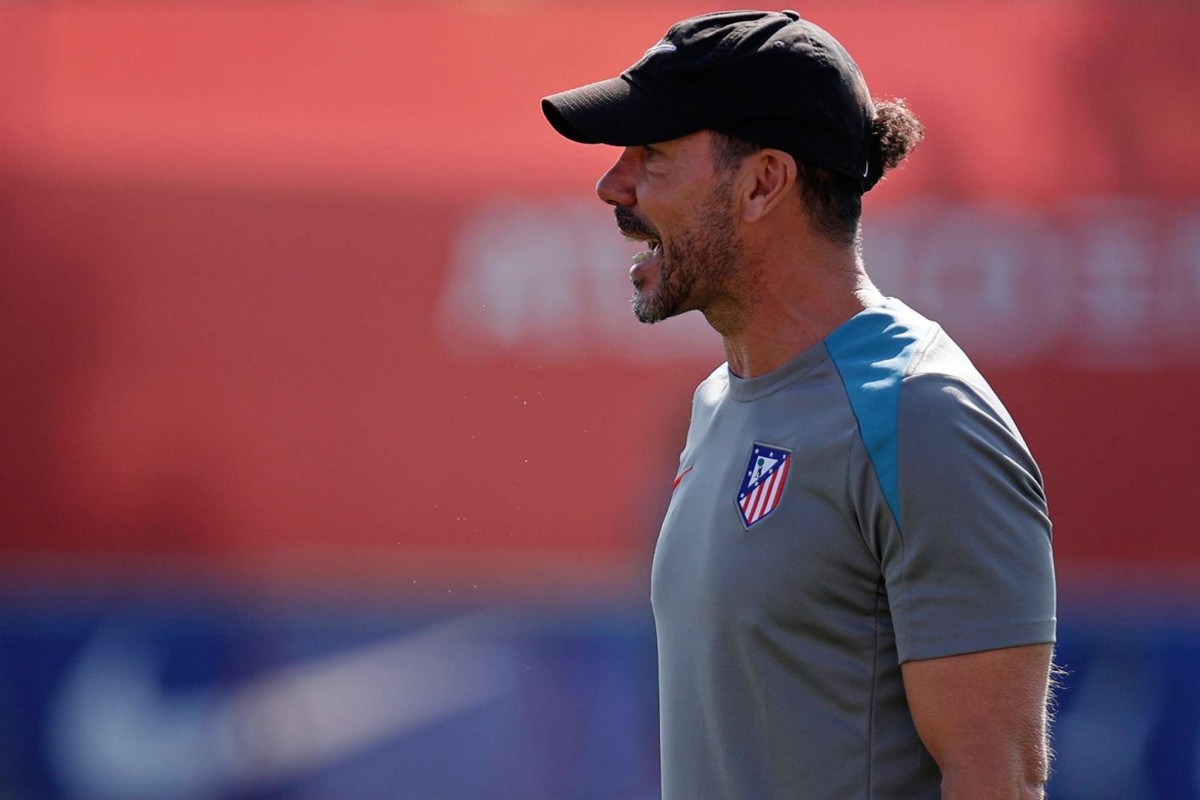 Simeone ensaya un once con muchas sorpresas Simeone ensaya un once con muchas sorpresas