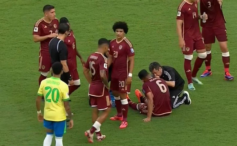 Alarma Yangel Herrera en el Girona por lesión muscular Alarma Yangel Herrera en el Girona por lesión muscular