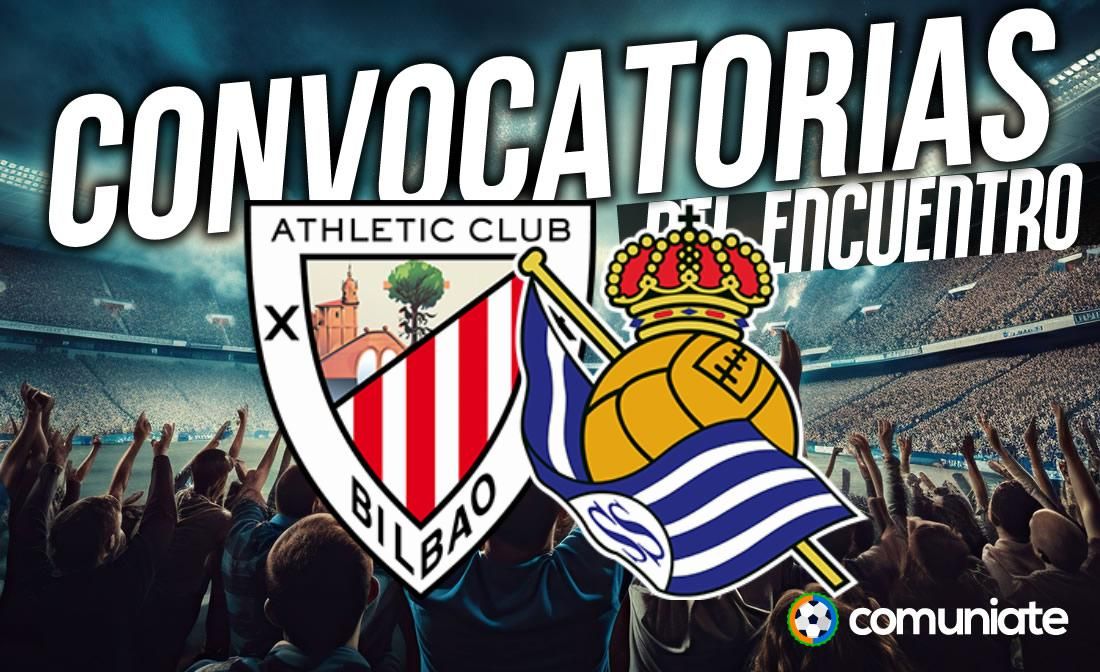Jugadores convocados para el partido Athletic y Real Sociedad. Jornada 14. Jugadores convocados para el partido Athletic y Real Sociedad. Jornada 14.