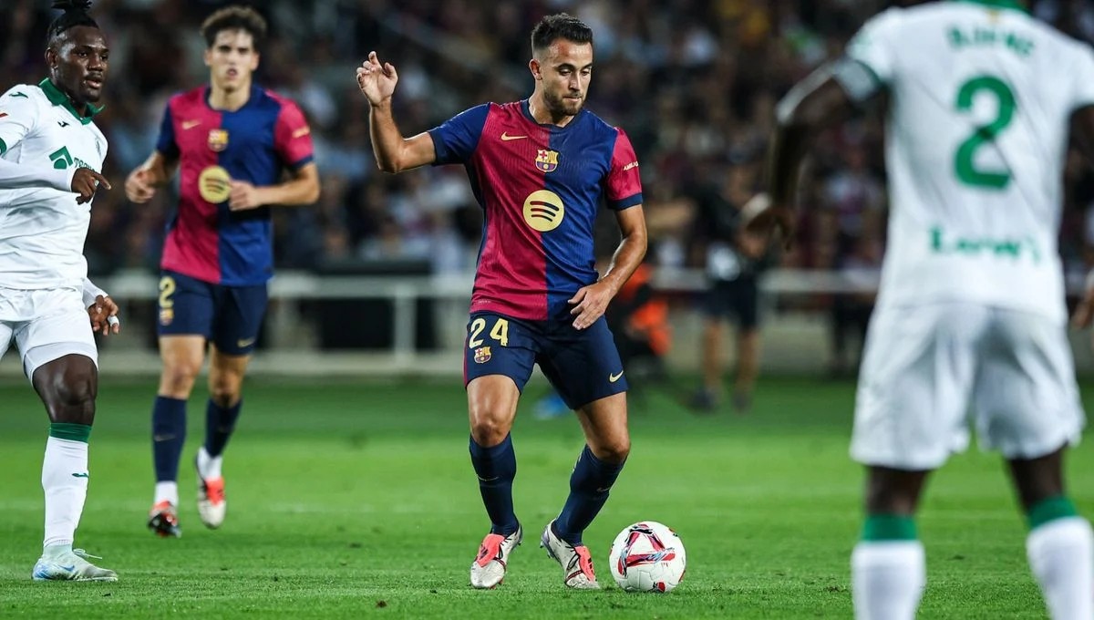 Eric García fichará por el Girona si el Barcelona puede inscribir a Dani Olmo y Pau Víctor Eric García fichará por el Girona si el Barcelona puede inscribir a Dani Olmo y Pau Víctor