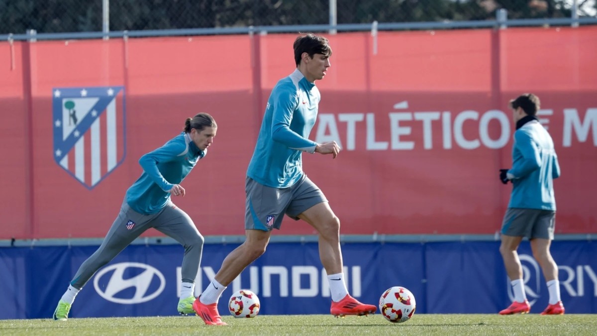 Simeone ensaya con varios cambios y recupera a Oblak, Barrios y Sorloth Simeone ensaya con varios cambios y recupera a Oblak, Barrios y Sorloth