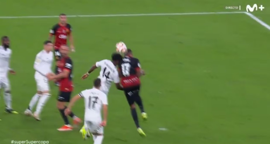 Tchouaméni fue sustituido por conmoción