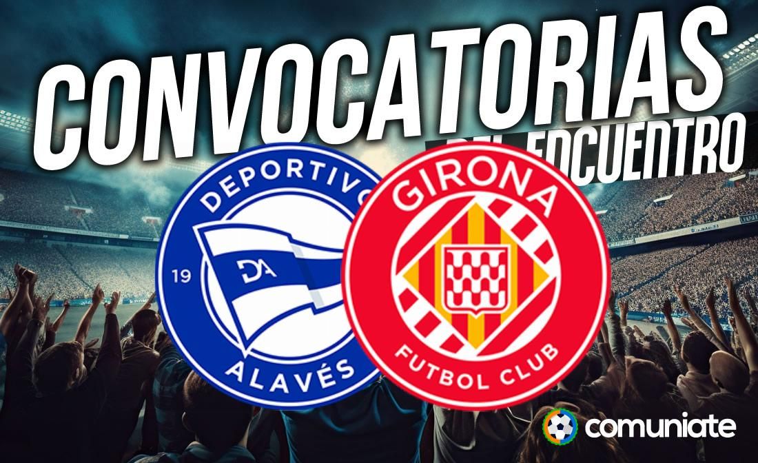 Jugadores convocados para el partido Alavés y Girona. Jornada 19. Jugadores convocados para el partido Alavés y Girona. Jornada 19.