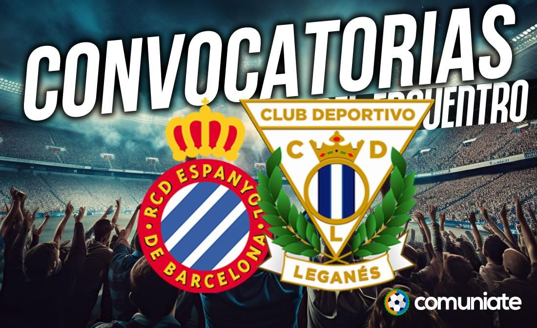 Jugadores convocados para el partido Espanyol y Leganés. Jornada 19. Jugadores convocados para el partido Espanyol y Leganés. Jornada 19.