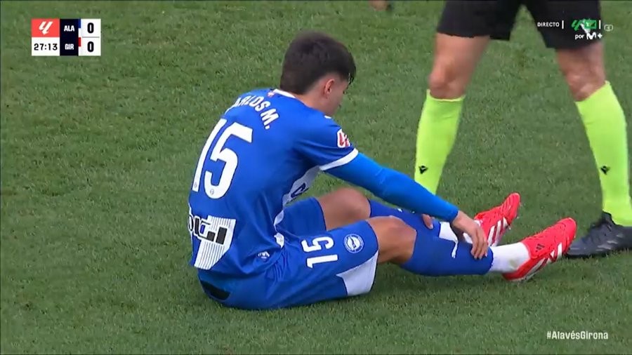 Doble lesión muscular en el Alavés Doble lesión muscular en el Alavés