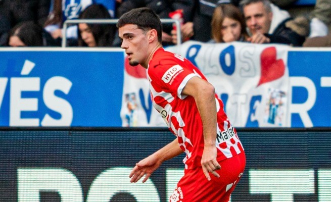 Miguel Gutiérrez cae lesionado ante el Alavés Miguel Gutiérrez cae lesionado ante el Alavés